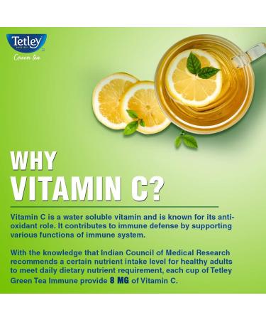  Tetley Tetley Green Tea Ginger Mint and Lemon 100 Tea Bags - Buy Online on GoSupps.com