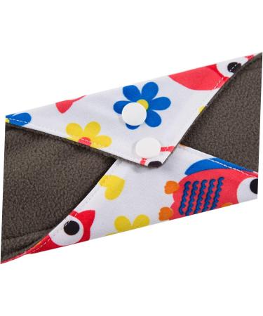 5pcs Reusable Menstrual Pads | Washable Mama Cloth Towel Set | Eco-Friendly Period Pads for Women - Buy Online on GoSupps.com