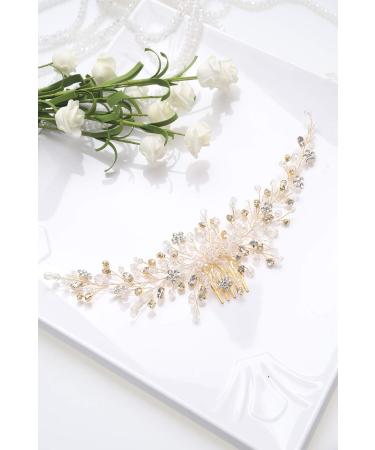 Denifery Makeup: Stunning Crystal Bridal Jewelry & Hair Accessories | Wedding Hair Combs & Headpieces - Buy Online on GoSupps.com