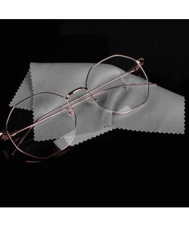 Buy 50pcs Microfiber Cleaning Cloth Set - Eyeglasses & Mobile Phone Screen Cleaner Gentle Tarnish & Adhesive Remover - Ideal for Lenses & Glasses - Buy Online on GoSupps.com