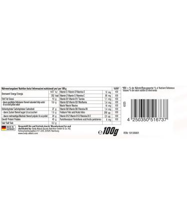 Body Attack Carb Control Protein Bar Straciatella - 10 x 100g | High Protein Snack | 15 Pieces - 1.5kg Pack | International Shipping Available - Buy Online on GoSupps.com