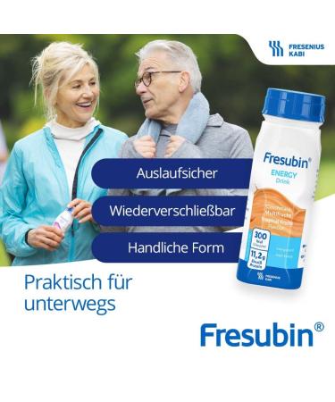 Fresenius Kabi Fresubin Energy Drink Vanilla 4x200ml - Nutritional Support for Energy Needs | Buy Online - Buy Online on GoSupps.com