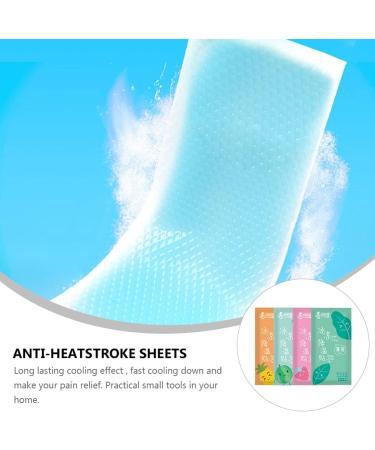 40 Pack Cooling Forehead Strips Headache Gel Pads - Fever Reducer and Cooling Sticker - Buy Online on GoSupps.com