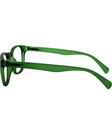 Opulize Pop Reading Glasses 2 Pack - Matt Frame Spring Hinges Scratch-Resistant Purple & Green Unisex +2.50 Diopter | International Shipping Available - Buy Online on GoSupps.com