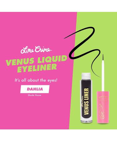 Lime Crime Venus Dahlia Liquid Eyeliner - Ultra Matte, Long-Lasting & Vegan - Buy Online on GoSupps.com