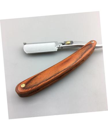 Angoily 3-Piece Men's Razor Set | Premium Hairdresser Manual Razors | Safe Wooden & Metal Shaving Kits for Men - Buy Online on GoSupps.com