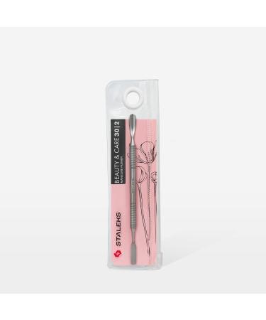 STALEKS Beauty&Care 30 Type 2 Cuticle Pusher (Rounded and Rectangular) - Buy Online on GoSupps.com