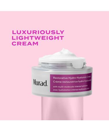 Murad Whole Hydration Combo - Full Size Restorative Hydro-Hyaluronic Face Cream and Cellular Hydration Repair Oil Drops for Boosting Radiance Skin Barrier and Texture Set of 2 - Buy Online on GoSupps.com