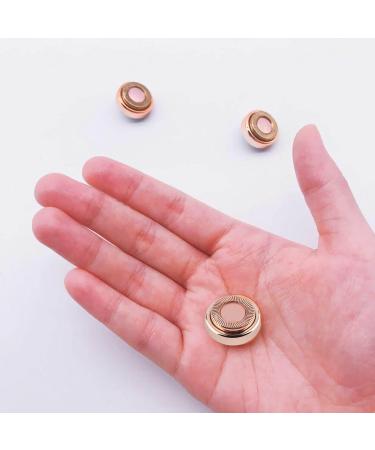 Facial Hair Remover Replacement Head 4 Pack - Compatible with Gen 1 Finishing Touch Flawless Tool for Women - 18k Rose Gold Plated - Single Halo Design - Buy Online on GoSupps.com