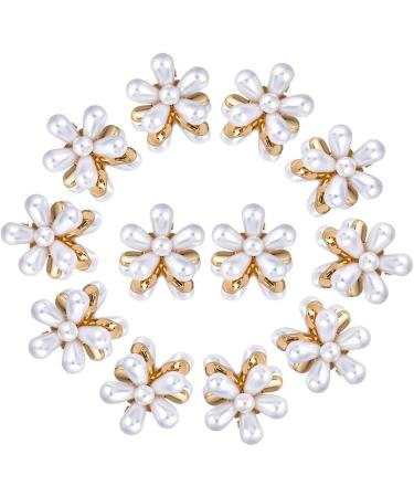 12 pieces of pearl hair clips sweet faux fringe clips for ladies and girls decorative hair accessories - Buy Online on GoSupps.com