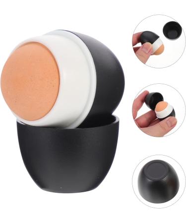 POPETPOP Volcanic Stone Oil-Absorbing Ball Makeup Products Oil Absorbing Volcanic Roller Oil-Absorbing Tool Black 5x3cm - Buy Online on GoSupps.com