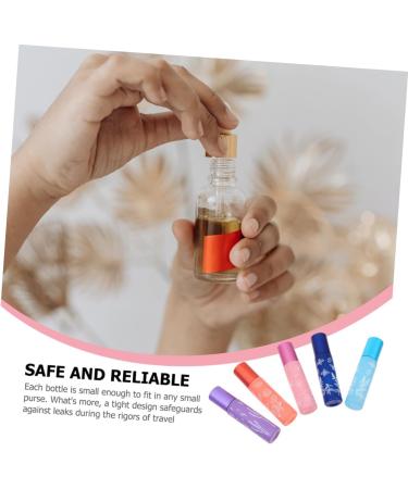 minkissy Perfume Printed Roller essential oil roller s roll on s empty fragrance glass roller for essential oils printing essential oil Bottle - Buy Online on GoSupps.com