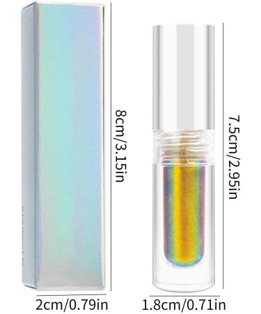 Iridescent Eyeshadow | Sparkling Holographic Eye Shadow | Long Lasting Duochrome Shimmer Liquid Eyeshadow for Women Quick-Drying Eye Makeup Shakven 04 - Buy Online on GoSupps.com