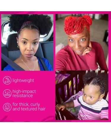 PuffCuff Micro 1.5 Inch Hair Clamps - 5 Piece Set for Natural, Thick, Curly Hair | Painless Styling Tool for Locs, Braids, and Textured Hair - Buy Online on GoSupps.com