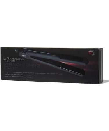 Ion Magnesium Flat Iron 1 Inch - Optimal Heat & Ceramic Tourmaline - Patented Korean Magnesium Technology for Smooth Healthy Hair - Buy Online on GoSupps.com
