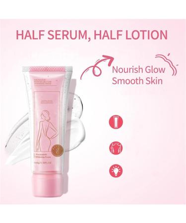 QPASRLAL Whitening Lotion Double Tube Whitening Cream Face Toning Cream Moisturizing Cream to Improve Dull Skin Tone on Body/Face - Buy Online on GoSupps.com