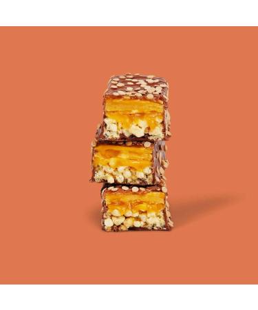 Crispy Layered Protein Bars 12 x 58g Chocolate Caramel - Buy Online on GoSupps.com