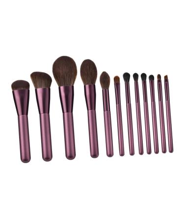 minkissy Makeup women s suits ladies suits professional makeup brush makeup brush for woman cosmetics brush powder brush Miss major paint purple Paint
