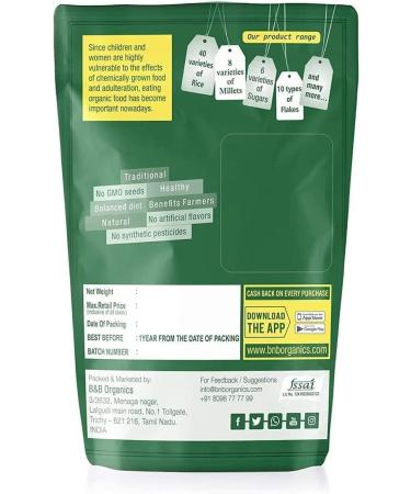 SENTA B&B Organics Palm Jaggery (Karupatti) Powder 1 kg - Buy Online on GoSupps.com