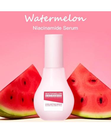 IFFANY Watermelon Dew Drops Watermelon Glowing Niacinamide Dew Drops Essence Natural Brightening Skin Care - Buy Online on GoSupps.com