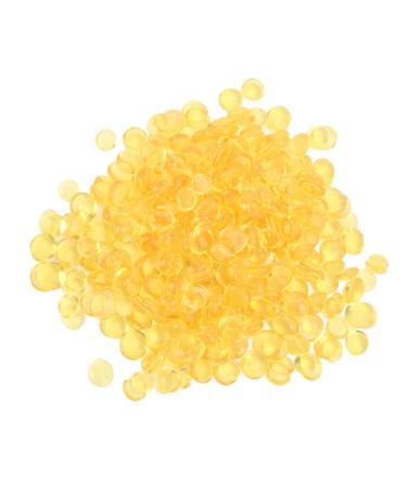 Glue Beads for Hair Nail Extension 500g Yellowish Transparent Strong Adhesion Heat Resistant EVA Material Suitable for Most Needs Iron Joints