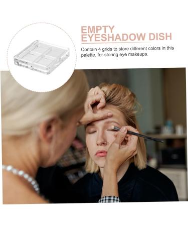 Balacoo 30 Pcs Boxes Eye Shadow Box Blush for Cheeks Sheer Lipstick Eyeshadow Sub Package Case Display Box 6x6cmx3pcs Transparentx3pcs - Buy Online on GoSupps.com