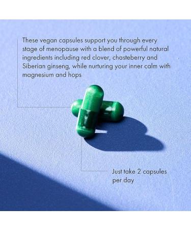 WelleCo The Goddess Elixir - Menopause Supplement for Women | Hormone Balance Red Clover B Vitamins Vitex | 60 Capsules for Night Sweats & Hot Flashes - Buy Online on GoSupps.com