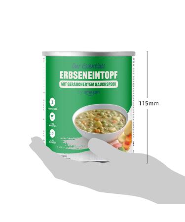 Buy Amazon Pea Stew with Smoked Bacon - 800g | Delicious International Shipping - Buy Online on GoSupps.com