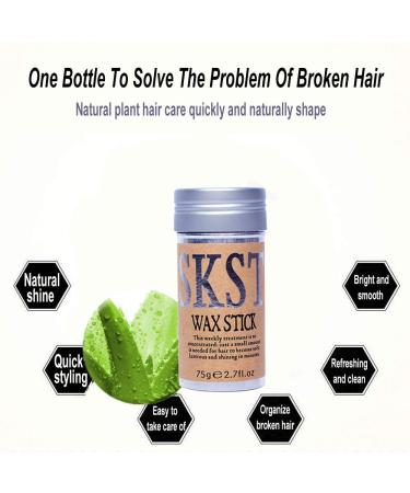 Smooth Hair Styling Stick 2.7Oz 75g - Non Greasy Hair Pomade Wax Stick for Edge Control and Styling - Buy Online on GoSupps.com