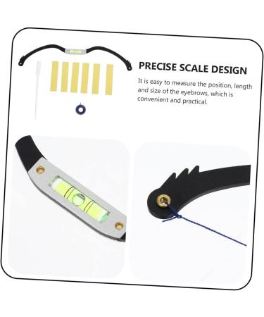 FRCOLOR 5 pcs Measuring Marker Shaping Metal Shaper Ruler Auxiliary Horizontal Level Tool Line Measure 1 count (Pack of 1) Blackx5pcs - Buy Online on GoSupps.com