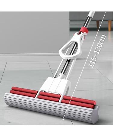 Mop Hand Washable Absorbent Household Floor Cleaning Wet and Dry Use Commercial Dust Removal Office Hotel Reusable (blue ) to pursue happiness - Buy Online on GoSupps.com