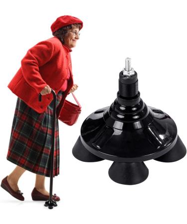 -Standing Crutch Tip | Rotating Quad Foot Pad | Rubber -Standing Crutch Base | Stable Grip Traction Attachment for Walking Crutch B/d - Buy Online on GoSupps.com