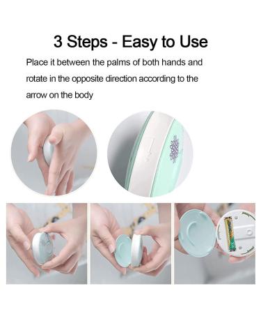 3 in 1 Baby Electrical Nail File Set - Quiet & Safe Nail Trimmer for Newborns | Perfect for Toes & Fingers (Blue) - Buy Online on GoSupps.com