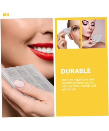 OHPHCALL Lip 3pcs Boxes Eye Shadow Box Blush for Cheeks Cosmetic Cases for Traveling Eyeshadow Sub Plate Pigment Empty Eyeshadow - Buy Online on GoSupps.com