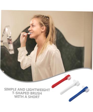 Buy Healvian 6 STK Toothbrush Prosthesis Cleaning Brushes - Portable Tools for False Teeth & Denture Care - Buy Online on GoSupps.com