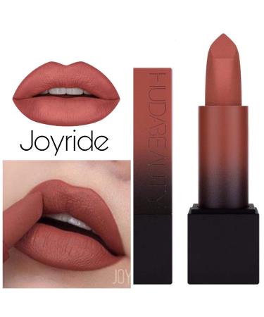 Huda Beauty Power Bullet Matte Lipstick - JOYRIDE | Long-lasting & vibrant shade - Buy Online on GoSupps.com