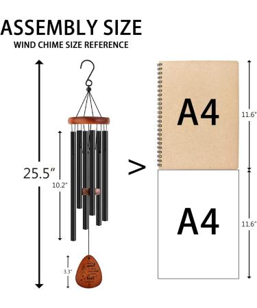Pet Memorial Wind Chime | Sympathy Wind Chimes for Loss of Dog - In Memory of Dog Gifts (25.5 Inch) - Buy Online on GoSupps.com