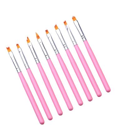 FRCOLOR 1 Manicure Brush for Nails Nail Aid Cleaning Gel Nail Polish Brush Pen for Drawing Nails Pen for Nail Polish Nail Art Tool Nail Art Accessories Nail Art Pen 3D