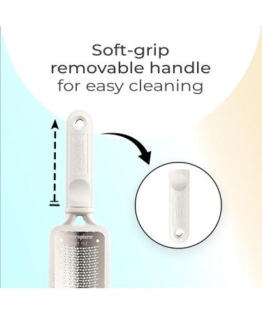 Microplane Colossal Pedicure Rasp Foot File - White | Exfoliating Foot Care Tools - International Shipping Available - Buy Online on GoSupps.com