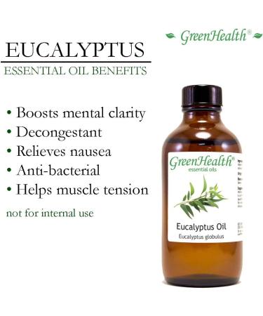 Eucalyptus Essential Oil - 100% Pure - 16 fl oz | Natural Eucalyptus Oil - Buy Online on GoSupps.com