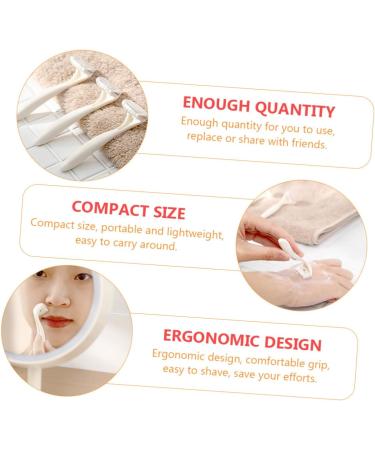 Beavorty 9 STK Razor - Women's Rustproof Hair Remover & Bikini Shaver | Face & Arm Hair Removal Tool - Buy Online on GoSupps.com