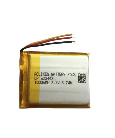 AOLIKES 1000mAh SRP603443 Battery Replacement for ASTRO Gaming A20 ASTRO Gaming A50 Wireless Headset Alienware AW920h AW720h Battery Replacement