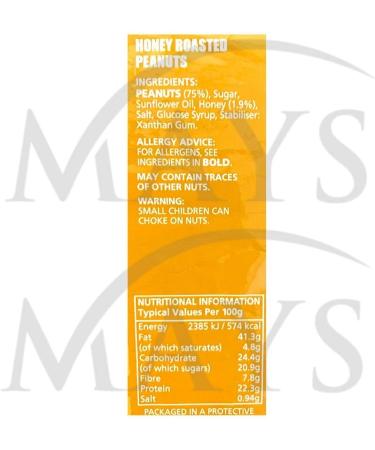 Big D Nuts 24 Pks Salted | Dry Roasted | Chilli | Honey 'The AMaysing' Pub Card - Buy Online on GoSupps.com