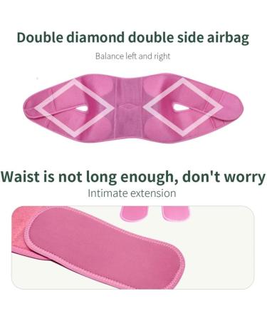 McBean Inflatable Pelvic Hip Belt | Pelvic Floor Support & Repair for Women | Post-Birth Recovery | Pink - Buy Online on GoSupps.com