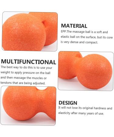 Ultechnovo 3 STK Peanut Massage Balls - Deep Tissue Muscle Roller | Hand Therapy & Exercise Aid - Buy Online on GoSupps.com
