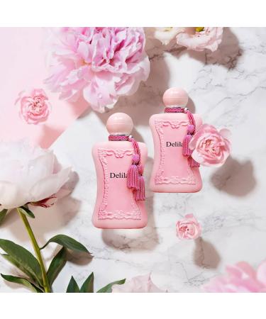 2PCS Delilah Perfume for Women Long Lasting Fragrance Eau de Parfum Floral & Sweet Women's Perfume Daily Used 3.4 Fluid Ounce Delilah 3.4 Fl Oz (Pack of 2) - Buy Online on GoSupps.com