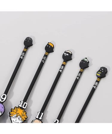 Buy Cute Anime Haikyuu Makeup Brush Set - 5-Piece Cosmetic Kit for Fans | Foundation Rouge Eyeshadow & Powder Brushes - Buy Online on GoSupps.com