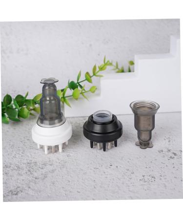  Healeved Healeved Scalp Applicator Comb Hair Detangler Applicator Removable Dandruff Dye Applicator Eyelash Shampoo Hair Serum Applicator Hair Applicator Comb Mister White Abs - Buy Online on GoSupps.com