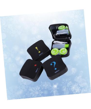 Buy Lalafina 4er Box Contact Lens Container & Solution - Stylish Storage Case with Tweezers & Mirror for International Shipping - Buy Online on GoSupps.com