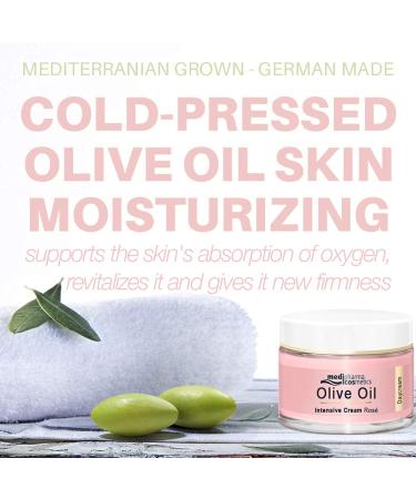 Medipharma Cosmetics Intensive Face Moisturizer - Anti-Aging Cream with Olive Oil Hyaluronic Acid & Vitamin A - Hydrating Facial Day Cream for Men & Women Made in Germany - 1.69 Fl Oz - Buy Online on GoSupps.com